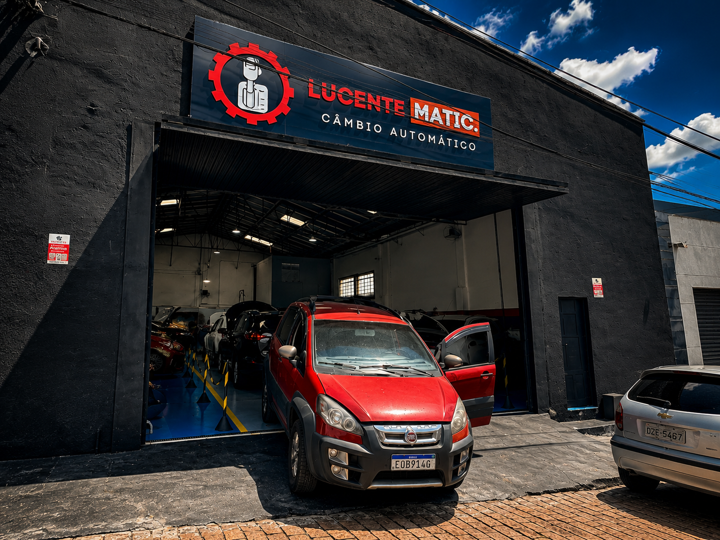 Fachada da Lucente Matic